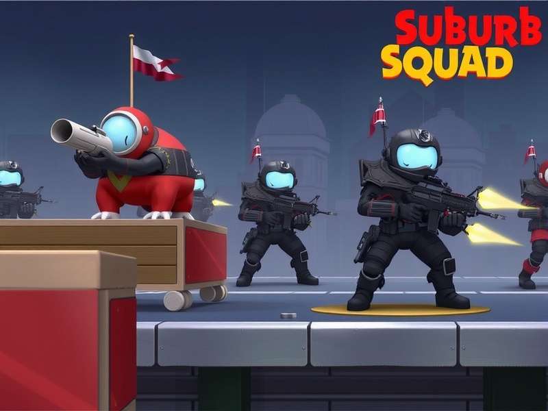 Suburb Siege Squad Game Cover Art
